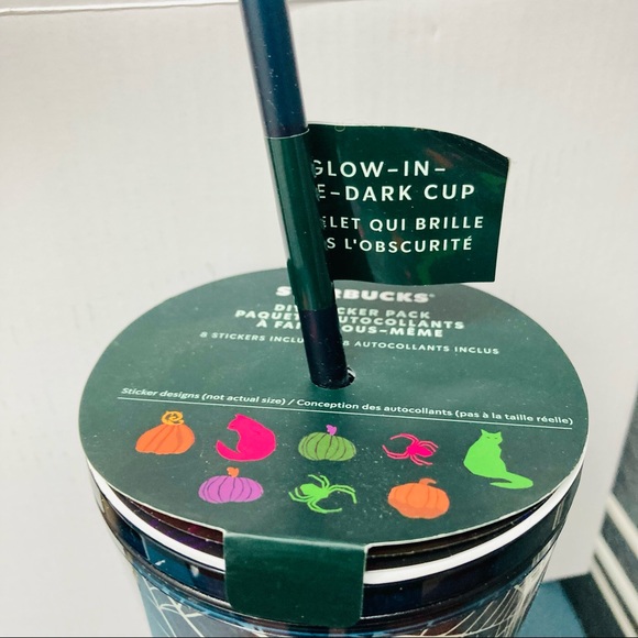 Starbucks Glow in the Dark Spider Web Tumbler - Picture 2 of 2